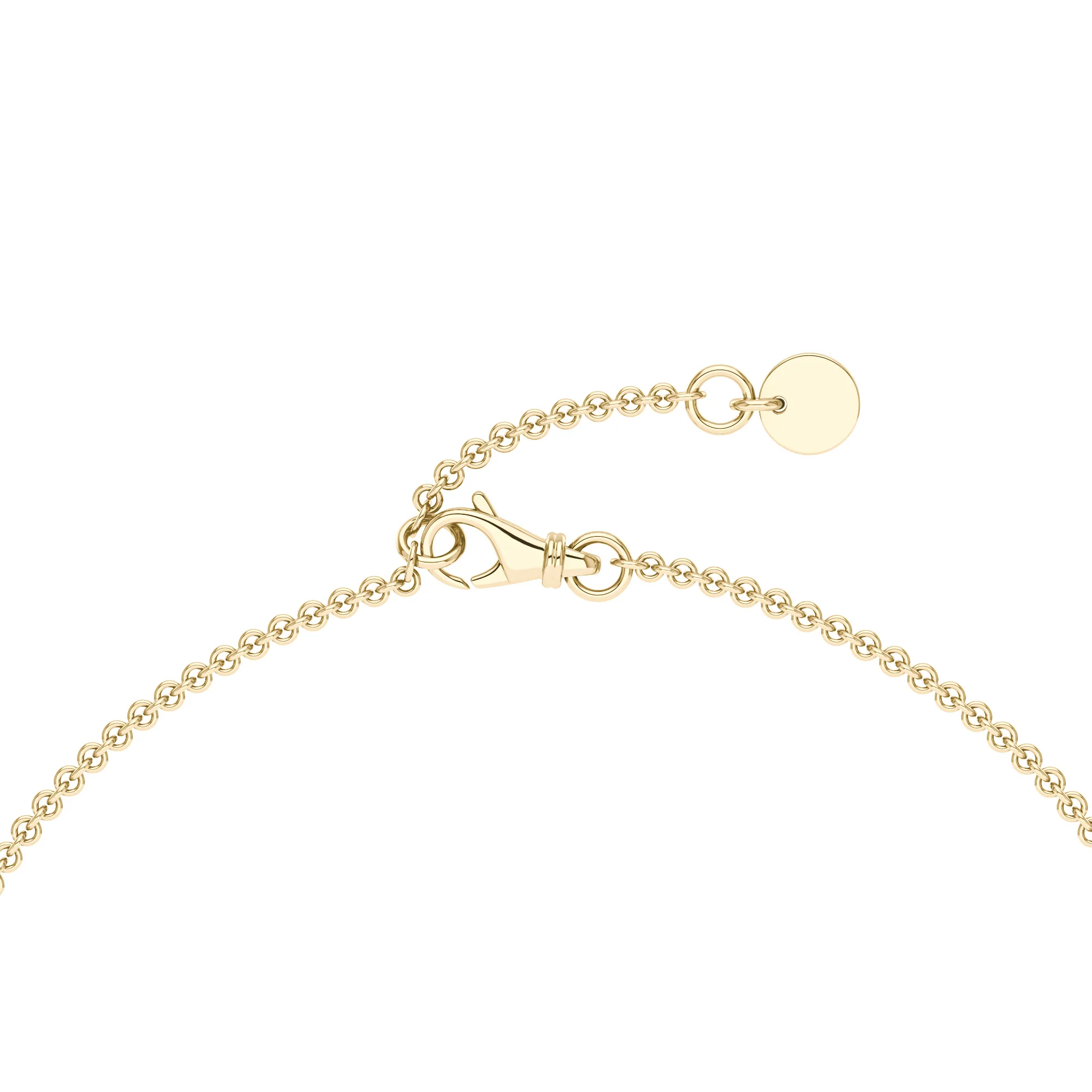 Dainty 0.1 Carat Natural Diamond Bracelet in 14K Gold - Image 3