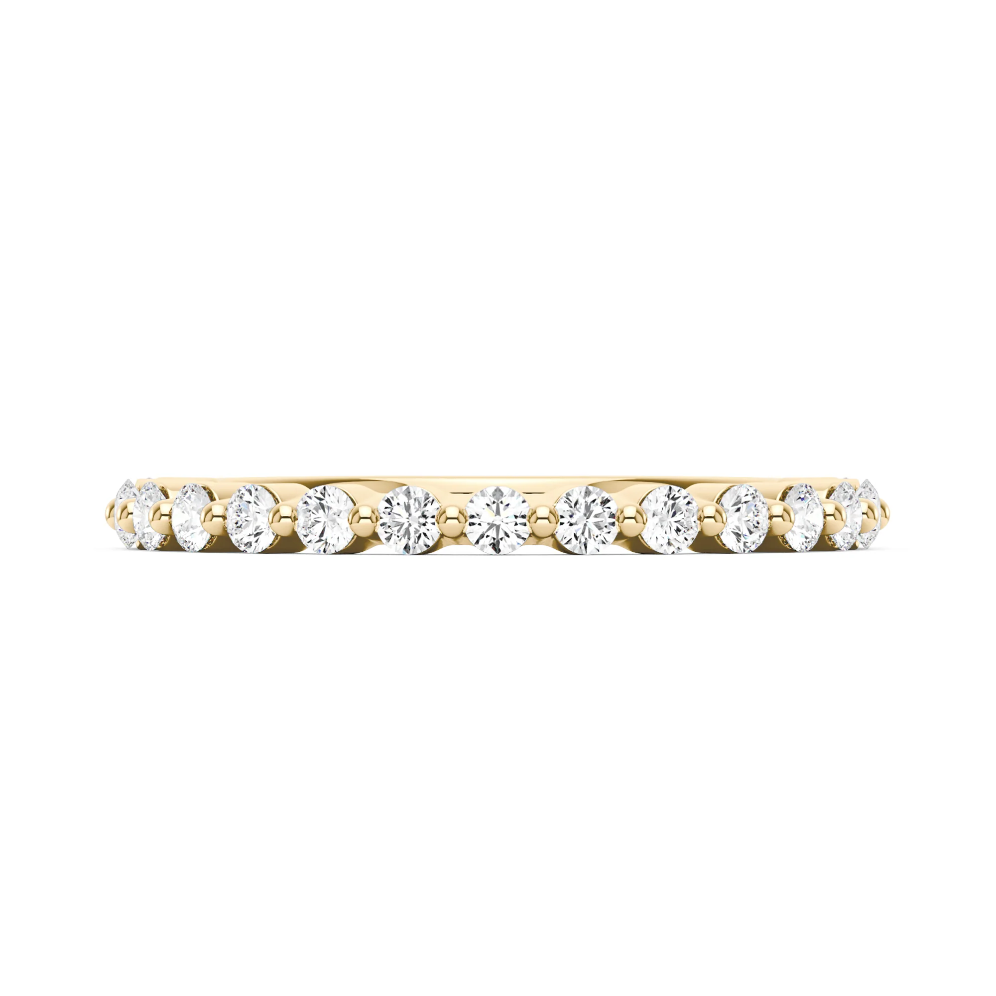 Elegant Half Eternity Wedding Ring - Image 4