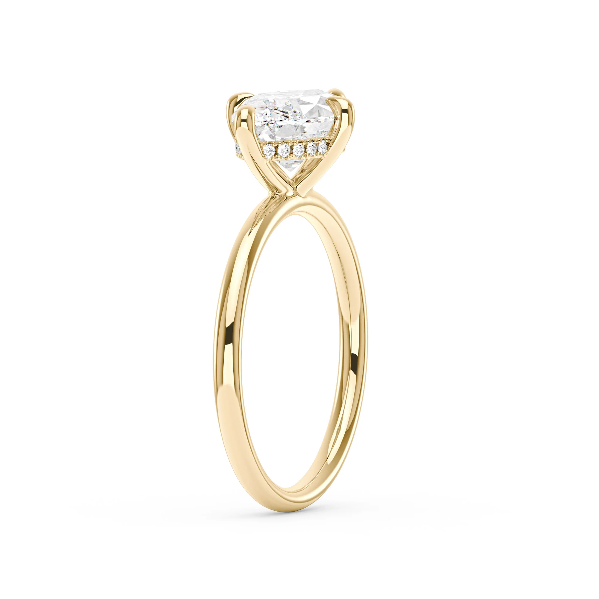 Marquise Moissanite East West Solitaire Ring - Image 2