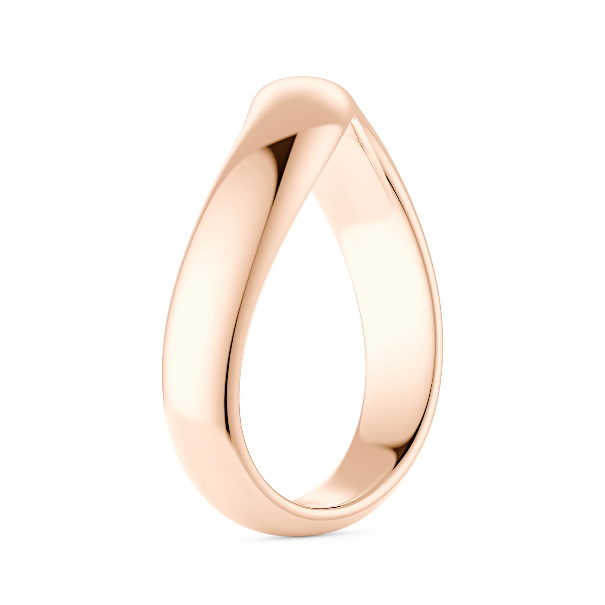 Nature Inspired Wave Solid Band - Image 8